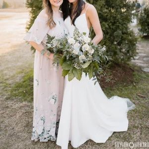 Hacienda Maxi Dress in Bouquet Toss